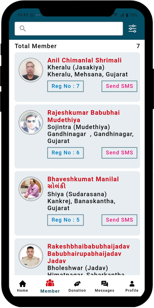 App screenshot img